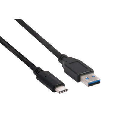 CLUB3D USB Type-C to Type-A Cable Male/Male 1Meter 60Watt CAC-1523