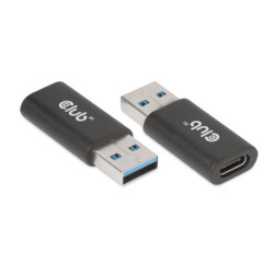 CLUB3D CAC-1525 câble USB 3.2 Gen 1 3.1 Gen 1 USB A USB TYPE C Noir