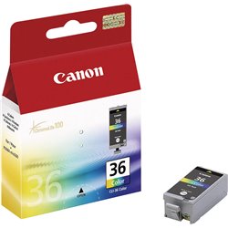 Canon Cartouche d'encre couleur C/M/Y CLI-36 1511B001