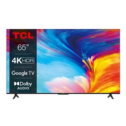 TCL 65P631 SMART TV 65" 4K HDR ANDROID TV BLACK