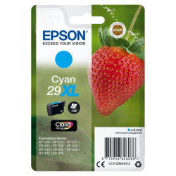Epson Strawberry Singlepack Cyan 29XL Claria Home Ink C13T29924012