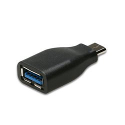i-tec U31TYPEC adaptador para cabos USB 3.1 Type-C USB 3.0 Type-A Preto