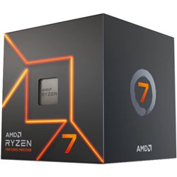 AMD CPU RYZEN 7 7700, 5,3GHZ 8 CORE, AM5, SERIE 7000, CACHE 40MB 65W, BOX