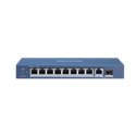 Hikvision Digital Technology DS-3E0510P-E network switch Unmanaged Gigabit Ethernet (10/100/1000) Power over Ethernet (PoE) Blue