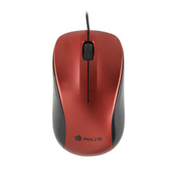 NGS CREW mouse Ambidextrous USB Type-A Optical 1200 DPI CREWRED