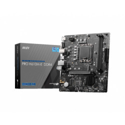 MSI PRO H610M-E DDR4 scheda madre Intel H610 LGA 1700 micro ATX