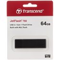 Transcend JetFlash elite 64GB unidad flash USB USB tipo A 3.2 Gen 1 (3.1 Gen 1) Negro, Blanco TS64GJF780