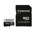 TRANSCEND MEMORY CARD 64GB microSD w/ adapter UHS-I U3 A2 Ultra Performance TS64GUSD340S