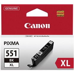 Canon CLI-551XL High Yield Black Ink Cartridge 6443B001