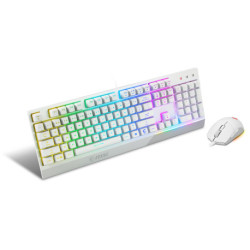 MSI Vigor GK30 Combo White Tastatur Maus enthalten USB QWERTY Italienisch Weiß S11-04IT306-CLA