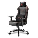 Sharkoon SGS30 Cadeira de jogos universal Assento estofado e alcochoado Preto, Vermelho SKILLER SGS30 BK/RED