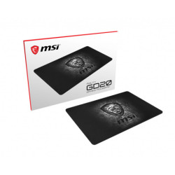 MSI Agility GD20 Gaming-Mauspad Schwarz, Grau J02-VXXXXX4-EB9