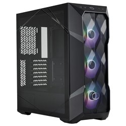 COOLER MASTER CASE MASTERBOX TD500 MESH V2 BLACK- SIDE-PANEL - CABINET GAMING - MID-TOWER - MICRO-AT