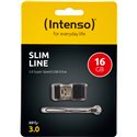 Intenso Slim Line USB flash drive 16 GB USB Type-A 3.2 Gen 1 (3.1 Gen 1) Black 3532470