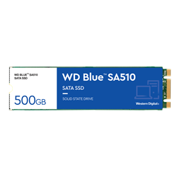 WESTERN DIGITAL SSD INTERNO BLUE 500GB 2,5 SATA M.2 2280 Read/Write 560/510 Mbs