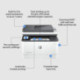 HP LaserJet Pro 3102fdw Impresora multifunción, Blanco y negro, Impresora para Pequeñas y medianas empresas, Imprima, 3G630F