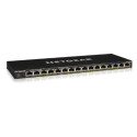 NETGEAR GS316P Non gestito Gigabit Ethernet 10/100/1000 Supporto Power over Ethernet PoE Nero GS316P-100EUS