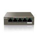 Tenda TEG1105P-4-63W-EU commutateur réseau Gigabit Ethernet (10/100/1000) Connexion Ethernet, supportant l'alimentation via ce p