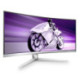 Philips 34M2C8600/00 monitor de ecrã 86,4 cm 34 3440 x 1440 pixels Wide Quad HD OLED Branco