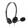 Vultech HS-02 auricular y casco Auriculares Alámbrico Diadema Oficina/Centro de llamadas USB tipo A Negro