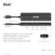 CLUB3D CSV-1596 hub de interfaz USB 3.2 Gen 1 3.1 Gen 1 Type-C 5000 Mbit/s Negro