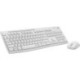 Logitech MK295 Silent Wireless Combo Tastatur Maus enthalten USB QWERTY Italienisch Weiß 920-009821