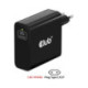 CLUB3D Ladegerät 140 Watt GaN-Technologie, Einzelanschluss USB Typ-C, Power Delivery PD 3.1 Unterstützung CAC-1914EU