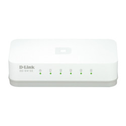 D-Link GO-SW-5E commutateur réseau Non-géré Fast Ethernet 10/100 Blanc