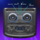 NGS WILD DUB 2 Tragbarer Stereo-Lautsprecher Schwarz 800 W WILDDUB2