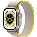 APPLE WATCH ULTRA GPS + CELLULAR, 49MM TITANIUM CASE WITH YELLOW/BEIGE TRAIL LOOP -M/L MQFU3TY/A
