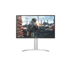 LG 27UP550P-W monitor de ecrã 68,6 cm 27 3840 x 2160 pixels 4K Ultra HD Prateado, Branco