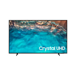 Samsung Series 8 TV Crystal UHD 4K 65” UE65BU8070 Smart TV Wi-Fi Black 2022, Processore Crystal 4K, HDR, Colori UE65BU8070UXZT