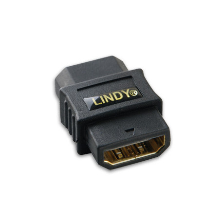 Lindy 41230 cambiador de género para cable HDMI Negro