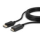 Lindy 36921 adaptador de cable de vídeo 1 m DisplayPort HDMI tipo A Estándar Negro