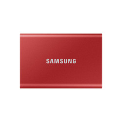 Samsung Portable SSD T7 2 TB Rot MU-PC2T0R/WW