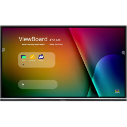 Viewsonic IFP7550-5 interactive whiteboard 190.5 cm 75 3840 x 2160 pixels Touchscreen Black HDMI