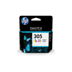 HP Cartouche d’encre trois couleurs 305 authentique 3YM60AE