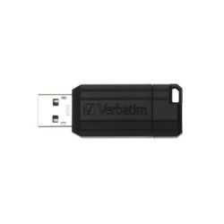 Verbatim PinStripeUnidad USB de 64 GBNegro 049065