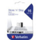 Verbatim Store 'n' Stay NANOUnidad USB de 16 GBNegro 097464