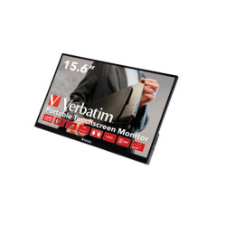Verbatim 49592 Computerbildschirm 39,6 cm 15.6 1920 x 1080 Pixel Full HD LCD Touchscreen Schwarz