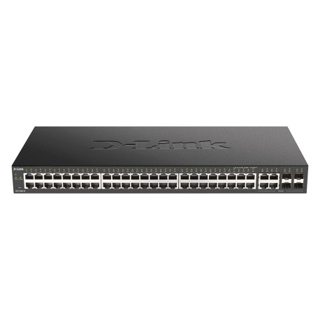 D-Link DGS-2000-52 commutateur réseau Géré L2/L3 Gigabit Ethernet 10/100/1000 1U Noir