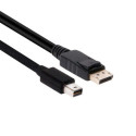 CLUB3D MiniDisplayPort auf DisplayPort 1.2 Kabel Stecker/Stecker 2 Meter 4K60Hz CAC-2163