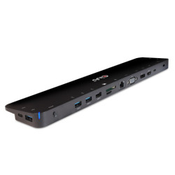 CLUB3D CSV-1564W100 base para portátil y replicador de puertos Acoplamiento USB 3.2 Gen 1 3.1 Gen 1 Type-C Negro