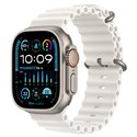 APPLE WATCH ULTRA 2 GPS + CELLULAR, 49MM TITANIUM CASE WITH WHITE OCEAN BAND MREJ3TY/A