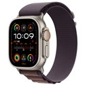 Apple Watch Ultra 2 GPS + Cellular, 49mm Titanium Case with Indigo Alpine Loop - Small MRER3TY/A