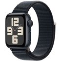 Apple Watch SE GPS 40mm Midnight Aluminium Case with Midnight Sport Loop MRE03QL/A