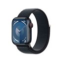 Apple Watch Series 9 41 mm Numérique 352 x 430 pixels Écran tactile 4G Noir Wifi GPS (satellite) MRHU3QL/A