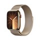 APPLE WATCH SERIES9 GPS + CELLULAR 45MM GOLD STAINLESS STEEL CASE WITH GOLD MILANESE LOOP