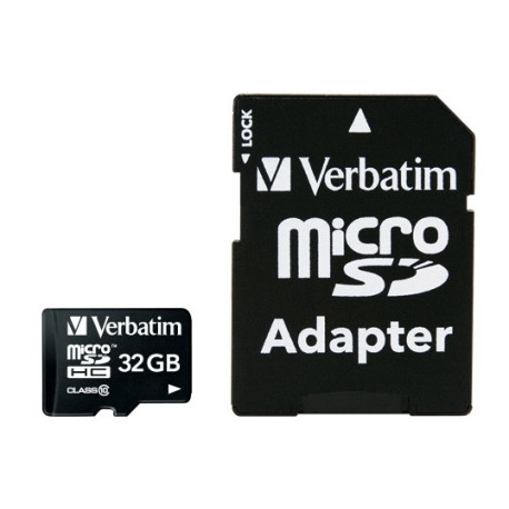 Verbatim Premium 32 GB MicroSDHC Clase 10 44083