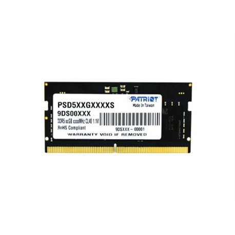 PATRIOT RAM SODIMM 8GB DDR5 4800MHZ